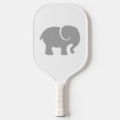 Nur ein grauer Elefant Pickleball Schläger (Vorderseite)