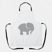 Nur ein grauer Elefant Schürze (Vorderseite)