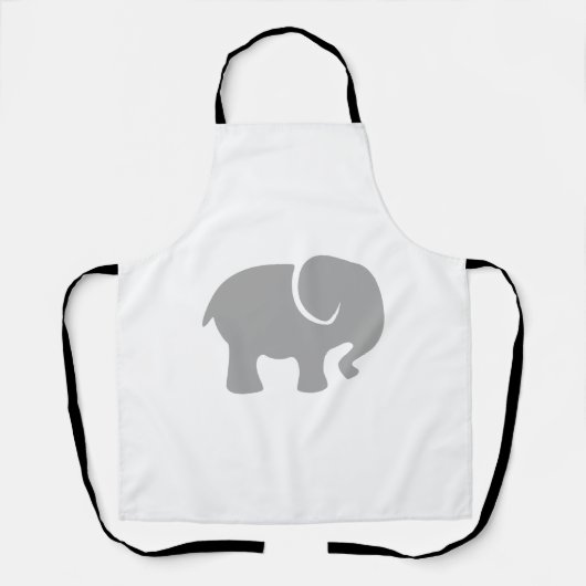 Nur ein grauer Elefant Schürze (Vorderseite)