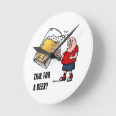 Nur ein großer Typ Runde Wanduhr (Winkel)