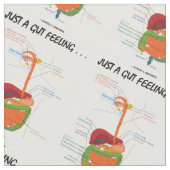 Nur ein Gut Gefühl... Spaß des Digestivsystems Stoff (Nahaufnahme)