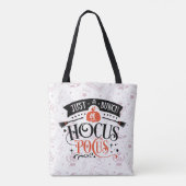 Nur ein Haufen Hocus Pocus Halloween Tasche (Rückseite)