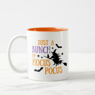 Nur ein Haufen Hocus Pocus Halloween Zweifarbige Tasse