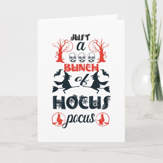 Nur ein Haufen Hocus Pocus Karte (Vorderseite)