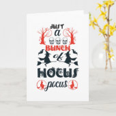 Nur ein Haufen Hocus Pocus Karte (Gelbe Blume)