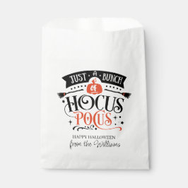 Nur ein Haufen Hocus Pocus Typografy Gefallen Tasc Geschenktütchen