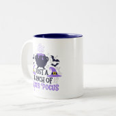 Nur ein Haufen Hocus Pocus Zweifarbige Tasse (Vorderseite Links)