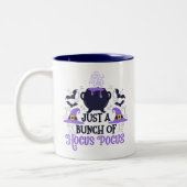Nur ein Haufen Hocus Pocus Zweifarbige Tasse (Links)