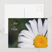 Nur ein Hinweis, der Daisy Postcard ausgleicht Postkarte (Vorne/Hinten)
