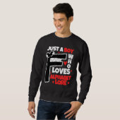 Nur ein Junge, der Alphabet-Lore Buchstabe F für K Sweatshirt (Vorne ganz)