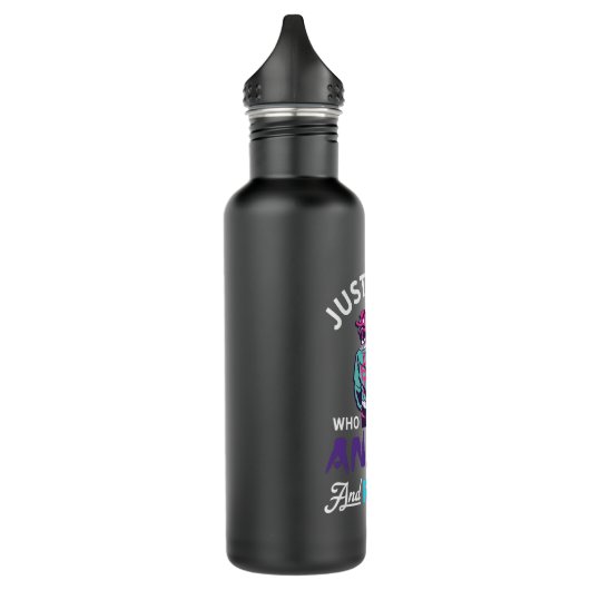 Nur ein Junge, der Anime und Männer , Geschenk für Edelstahlflasche (Links)