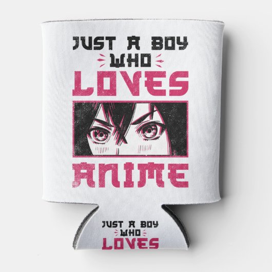 Nur ein Junge, der Anime Weeb Otaku Lieben Dosenkühler (Vorderseite)
