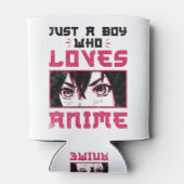 Nur ein Junge, der Anime Weeb Otaku Lieben Dosenkühler (Rückseite)
