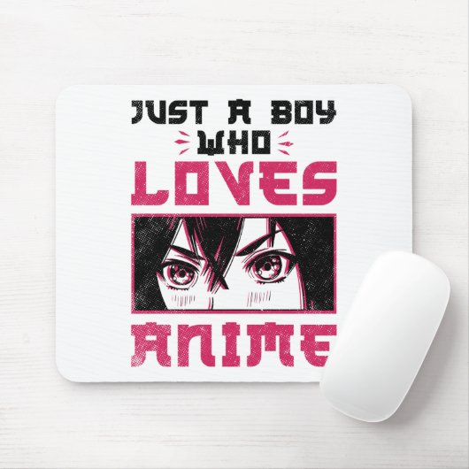 Nur ein Junge, der Anime Weeb Otaku Lieben Mousepad (Mit Mouse)