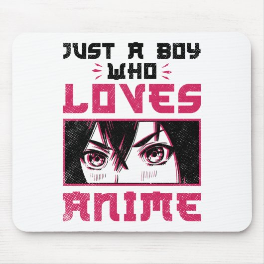 Nur ein Junge, der Anime Weeb Otaku Lieben Mousepad (Vorne)