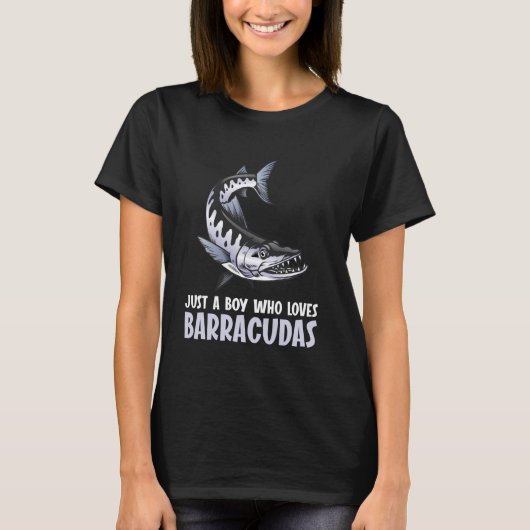 Nur ein Junge, der Barracudas Barracuda Liebe T-Shirt (Vorderseite)