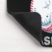 Nur ein Junge, der Baseball Batter Baseball Ball L Mousepad (Ecke)