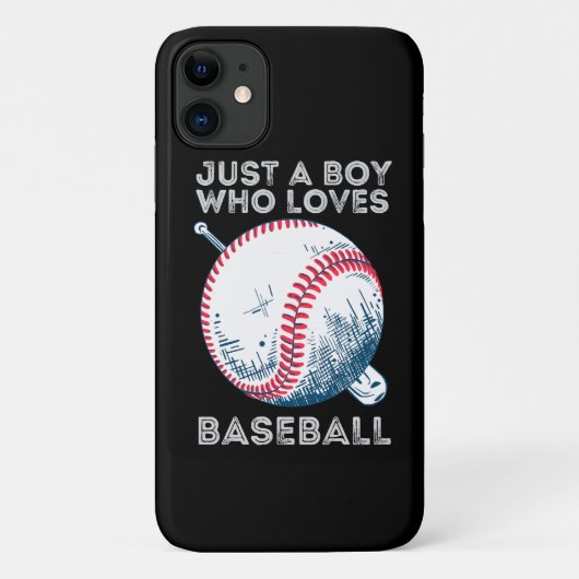 Nur ein Junge, der Baseball Liebe Case-Mate iPhone Hülle (Rückseite)