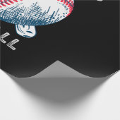 Nur ein Junge, der Baseball Liebe Geschenkpapier (Ecke)