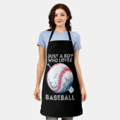 Nur ein Junge, der Baseball Liebe Schürze (Getragen)