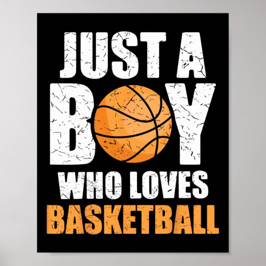 Nur ein Junge, der Basketball Liebe 1 Poster (Vorne)