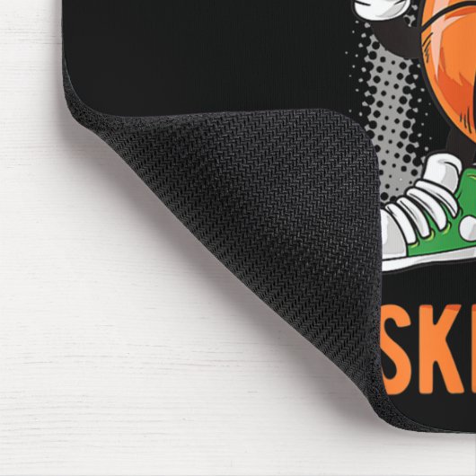 Nur ein Junge, der Basketball Liebe 2 Mousepad (Ecke)