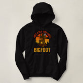 Nur ein Junge, der Bigfoot Liebe Hoodie (Design vorne)