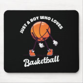 Nur ein Junge, der Bysketbyll Lieben - Bysketbyll Mousepad (Vorne)