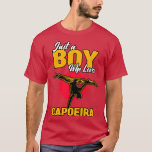 Nur ein Junge, der Capoeira Liebe T-Shirt
