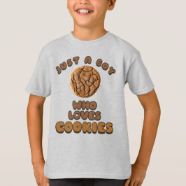 Nur ein Junge, der Cookies Liebe T-Shirt