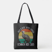 Nur ein Junge, der Cornish Rex Katzen liebt Tasche (Rückseite)