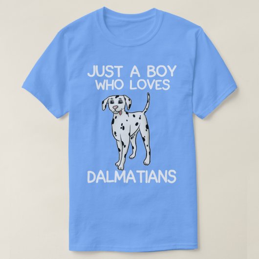 Nur ein Junge, der Dalmatiner Liebe T-Shirt (Design vorne)