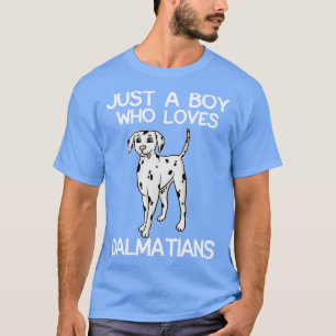 Nur ein Junge, der Dalmatiner Liebe T-Shirt
