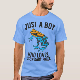 Nur ein Junge, der Dart Frösche Liebe T-Shirt