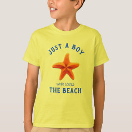 Nur ein Junge, der den Beach T - Shirt Lieben