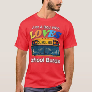 Nur ein Junge, der die Schule Liebe, bucht 100 Sch T-Shirt