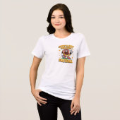 Nur ein Junge, der ein Fußballhemd Liebe Tri-Blend Shirt (Vorderseite voll)