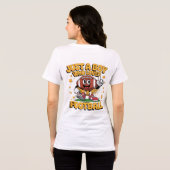 Nur ein Junge, der ein Fußballhemd Liebe Tri-Blend Shirt (Rückseite voll)