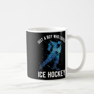 Nur ein Junge, der Eishockey liebt Kaffeetasse
