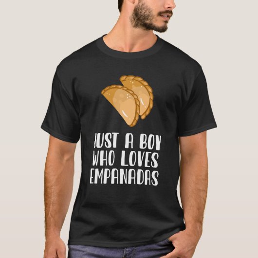 Nur ein Junge, der Empanadas Liebe T-Shirt (Vorderseite)