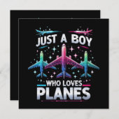 Nur ein Junge, der Flugzeug Liebe (Vorne/Hinten)