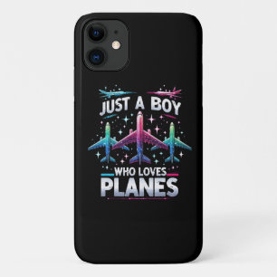 Nur ein Junge, der Flugzeuge liebt Case-Mate iPhone Hülle