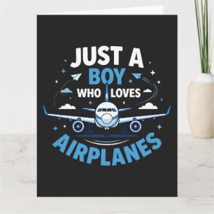 Nur ein Junge, der Flugzeuge liebt  Karte