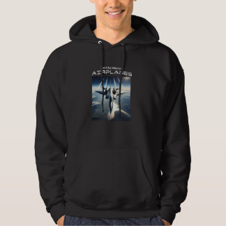 Nur ein Junge, der Flugzeuge liebt Lustige Kinder Hoodie
