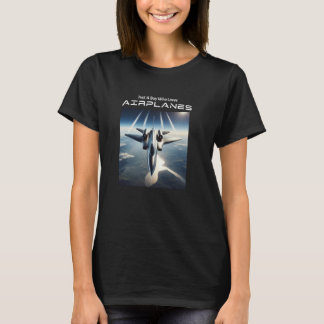 Nur ein Junge, der Flugzeuge liebt Lustige Kinder T-Shirt