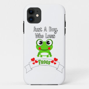 Nur ein Junge, der Frösche Liebe Der Niedliche F Case-Mate iPhone Hülle