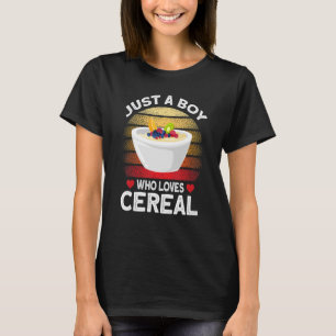 Nur ein Junge, der Getreide Liebe T-Shirt