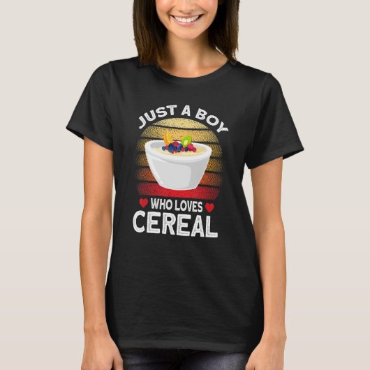 Nur ein Junge, der Getreide Liebe T-Shirt (Vorderseite)