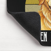 Nur ein Junge, der Golden Retriever liebt Mousepad (Ecke)