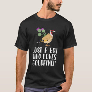 Nur ein Junge, der Goldfinch Liebe T-Shirt